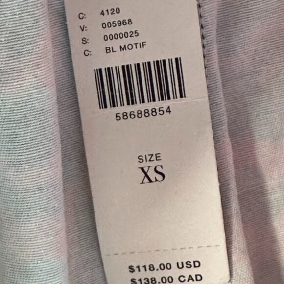 Anthropologie Porridge Iris Wrap Mini Skirt Spring Summer Pink Blue Size XS NWT - Picture 9 of 12